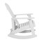 Flash Furniture White Adirondack Rockers & 1 Side Table, PK 4 JJ-C14705-4-T14001-WH-GG - alternate 4